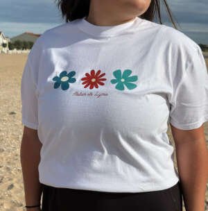 t-shirts-a-fleurs-multicouleurs Multi Flowers